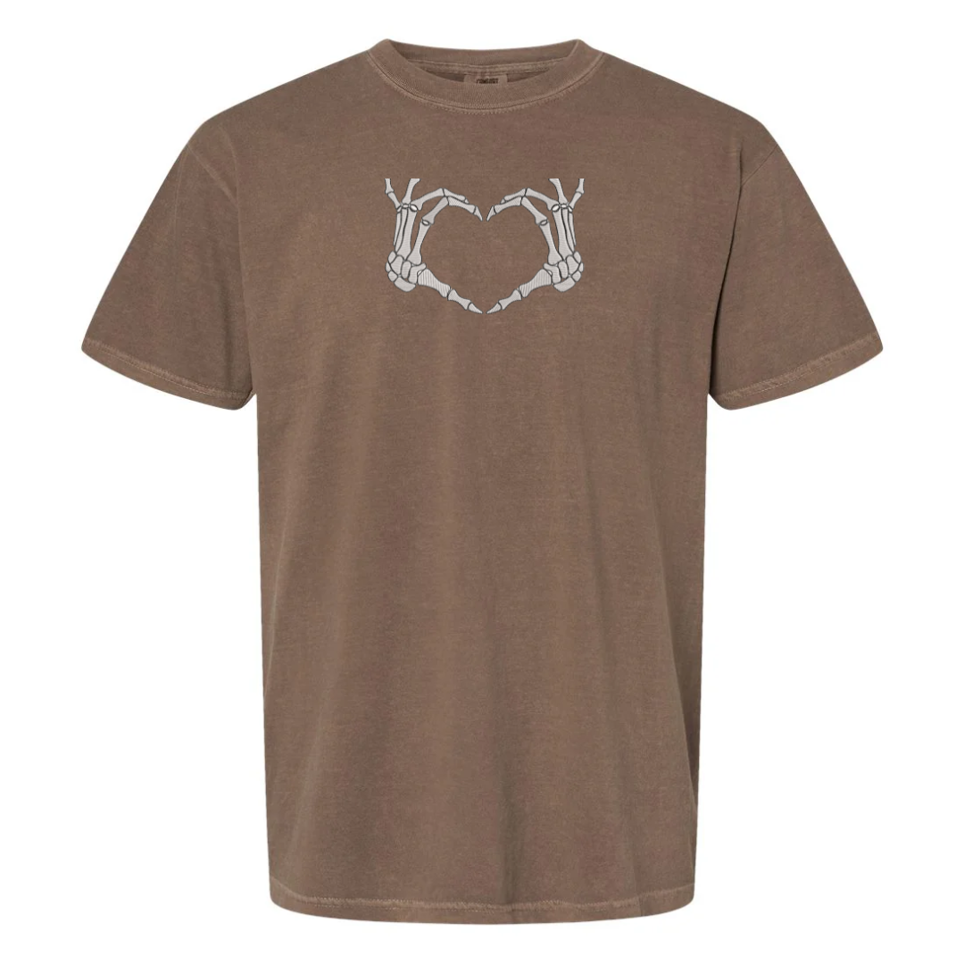 Skeleton Love Hands Tee