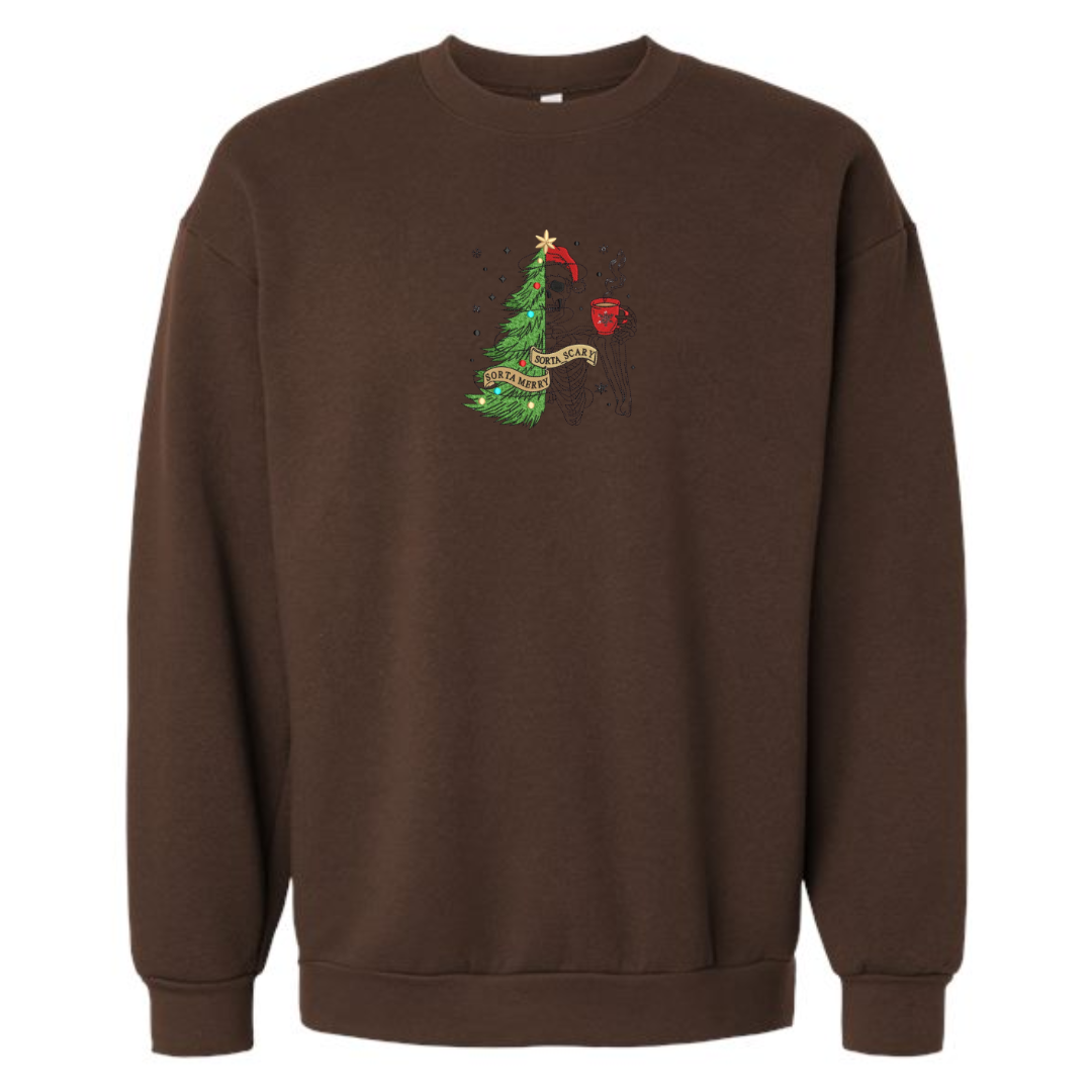 Sorta Merry Sorta Scary Crewneck