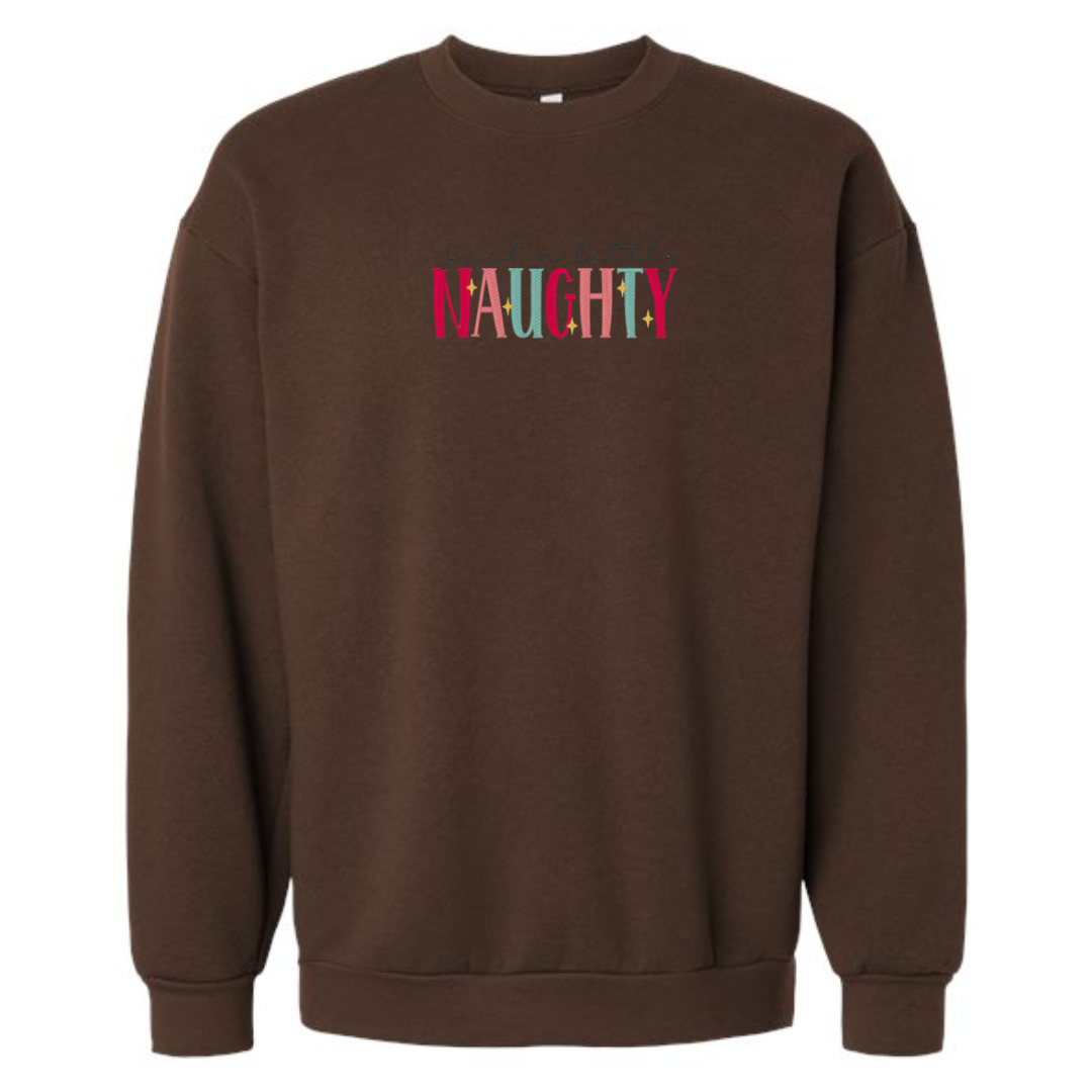 Just A Little Naughty Crewneck