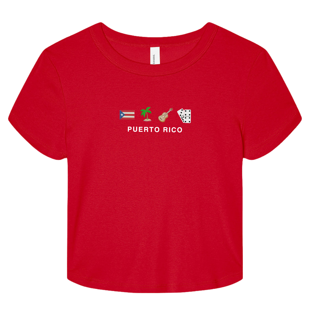 Puerto Rico Icons Baby Tee