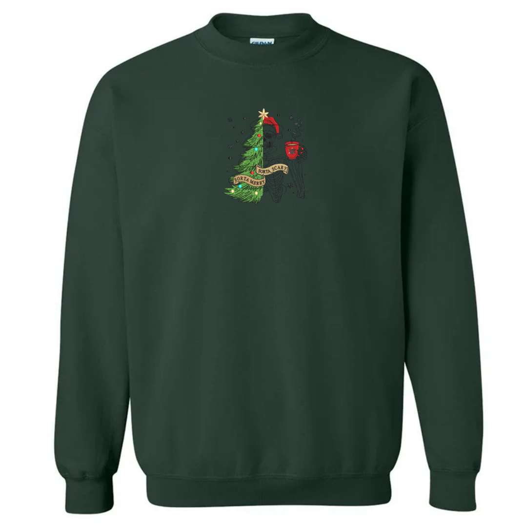 Sorta Merry Sorta Scary Crewneck