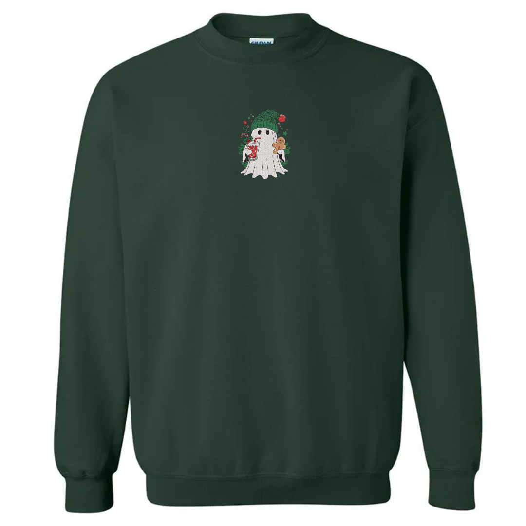 Festive Ghost Crewneck