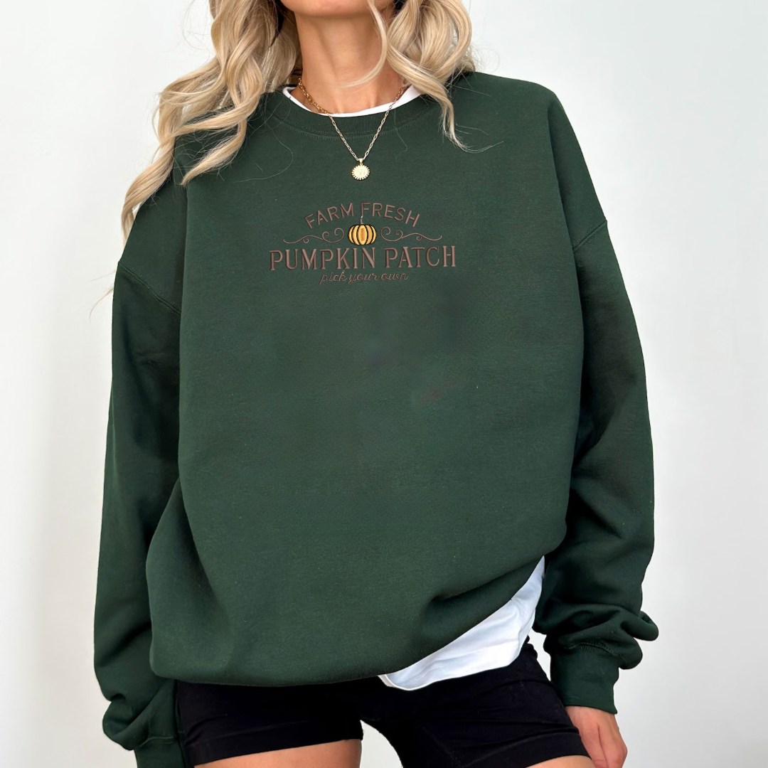 Farm Fresh Pumpkin Picking Sweatshirt