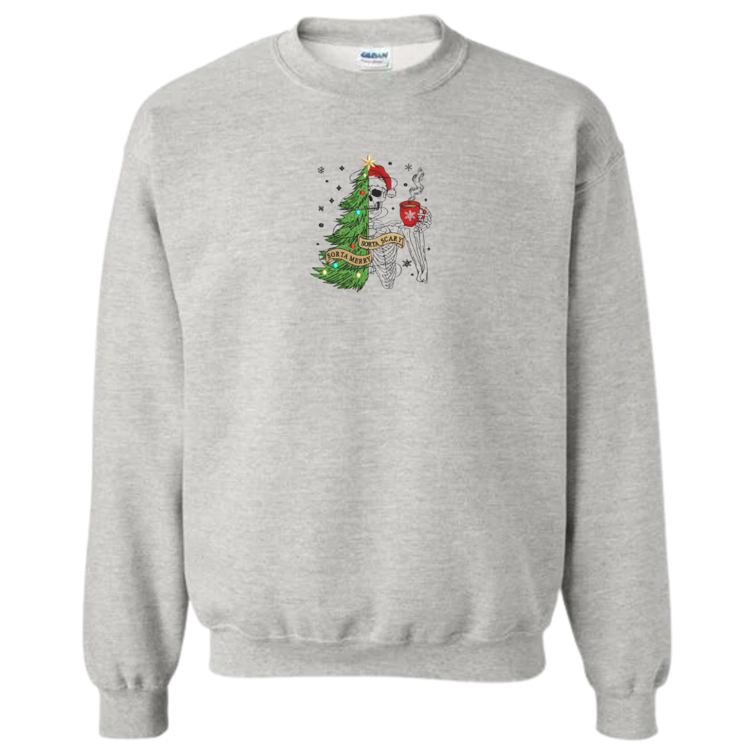 Sorta Merry Sorta Scary Crewneck