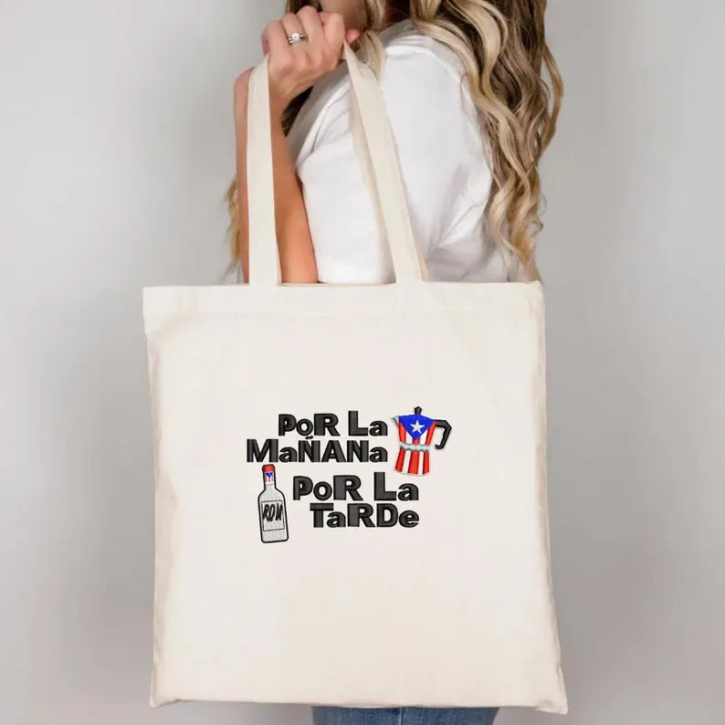 Cafe Con Ron Tote Bag