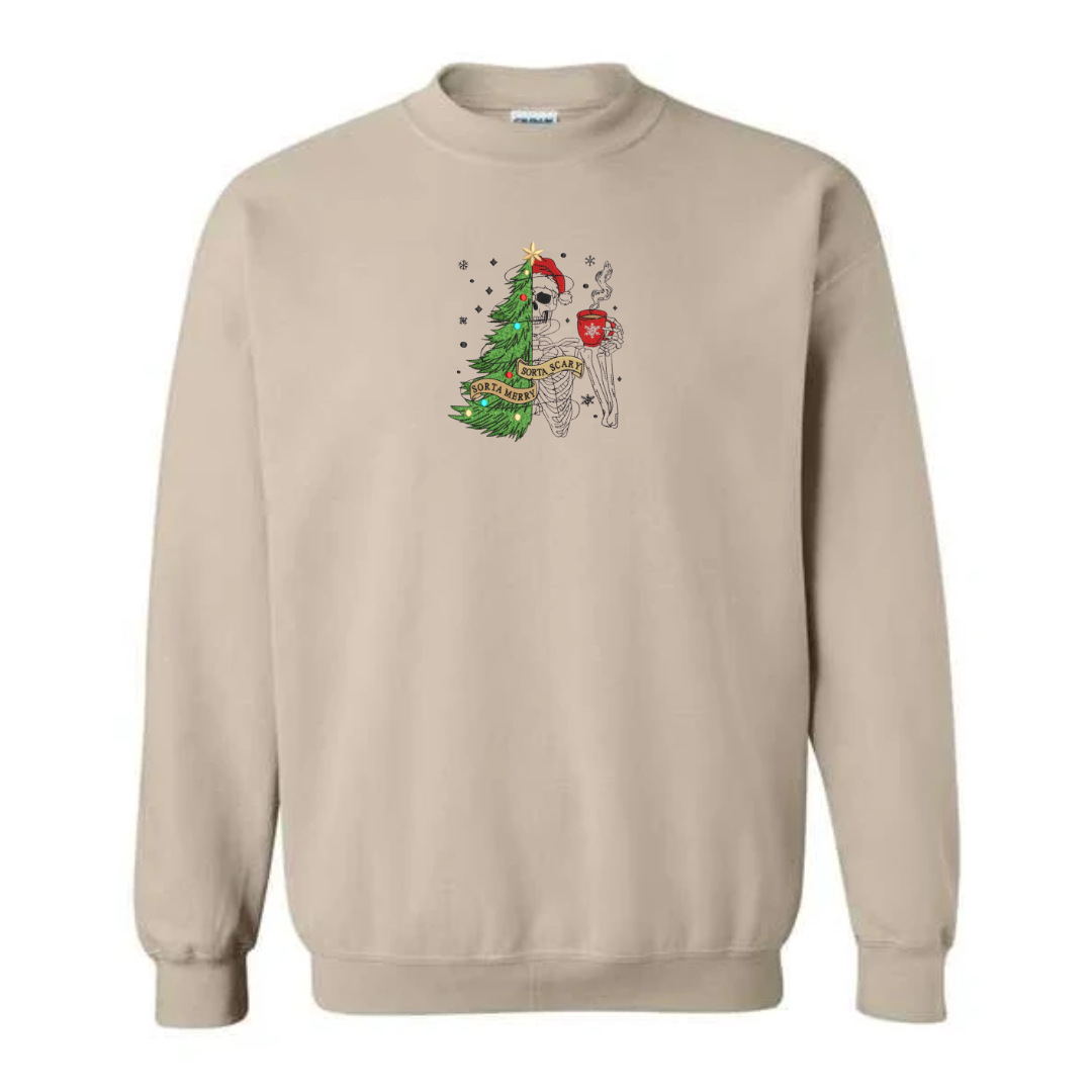 Sorta Merry Sorta Scary Crewneck