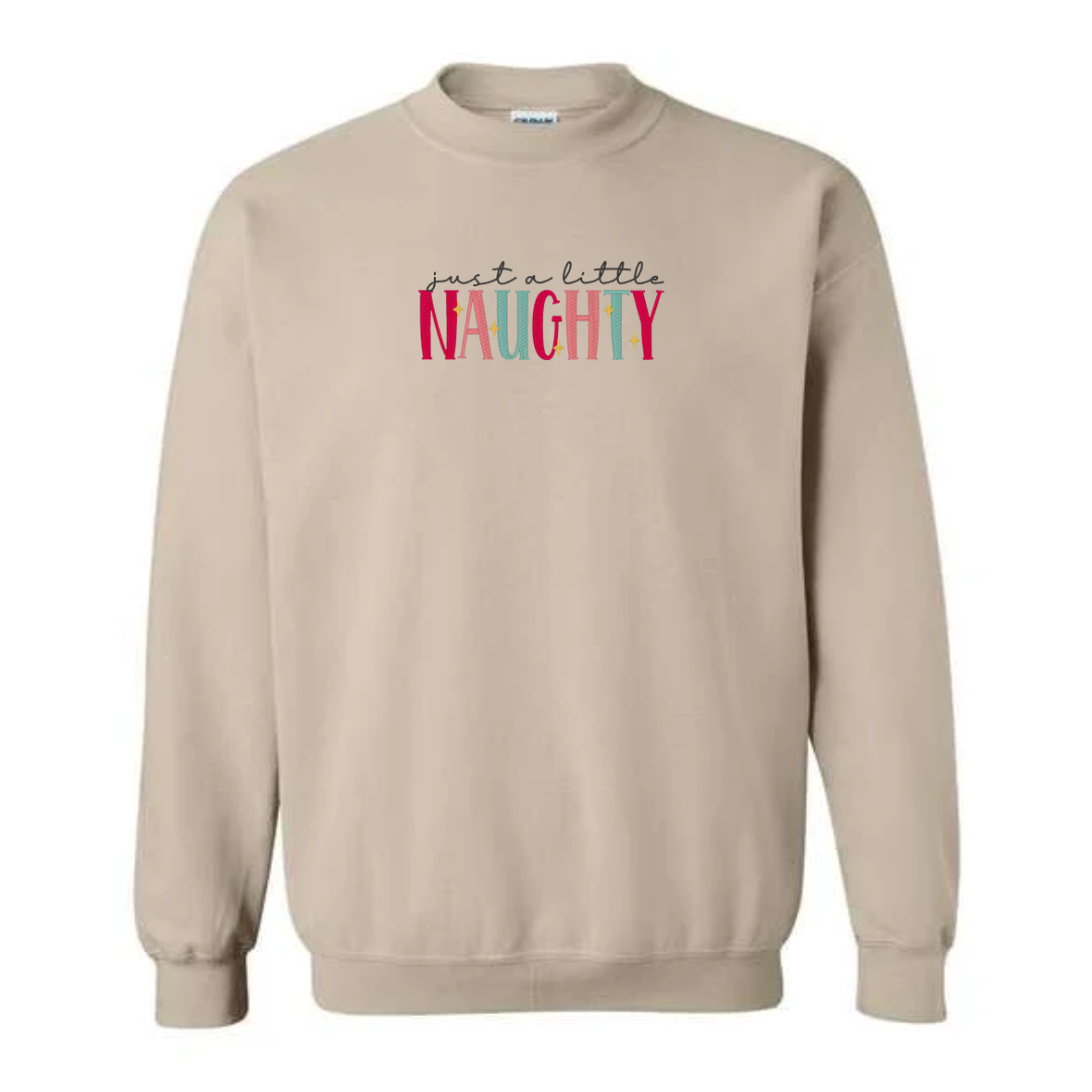 Just A Little Naughty Crewneck