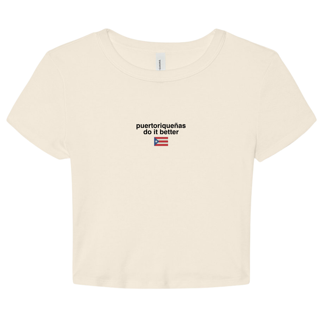 Puertoriquenas Do It Better Baby Tee