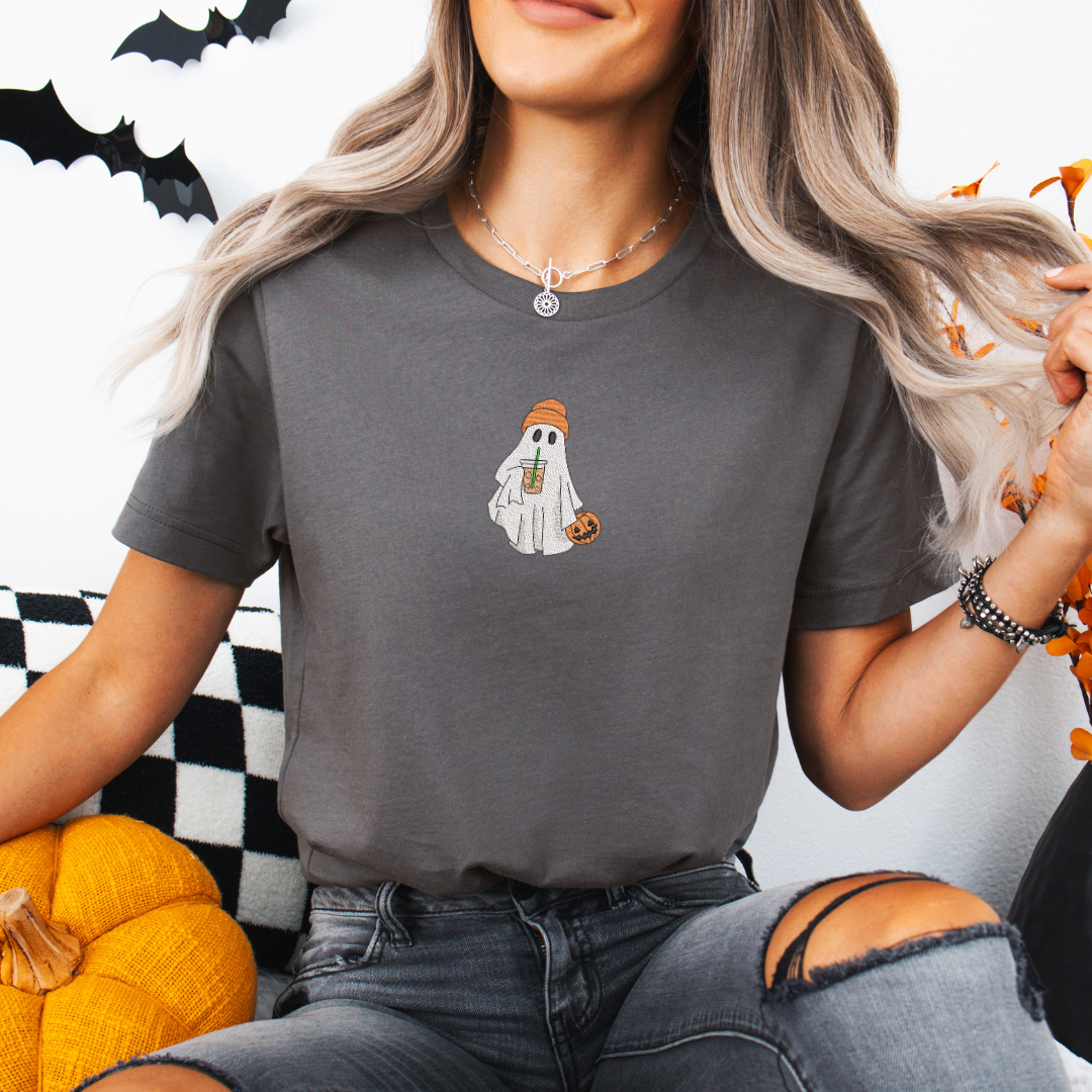 Iced Coffee Ghost Tee