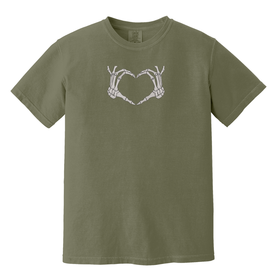 Skeleton Love Hands Tee