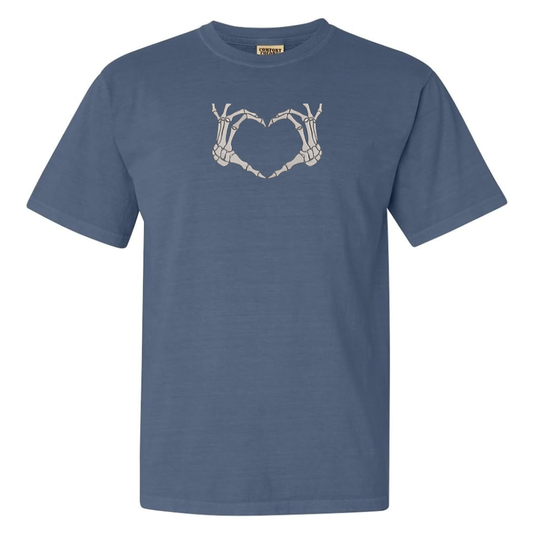 Skeleton Love Hands Tee