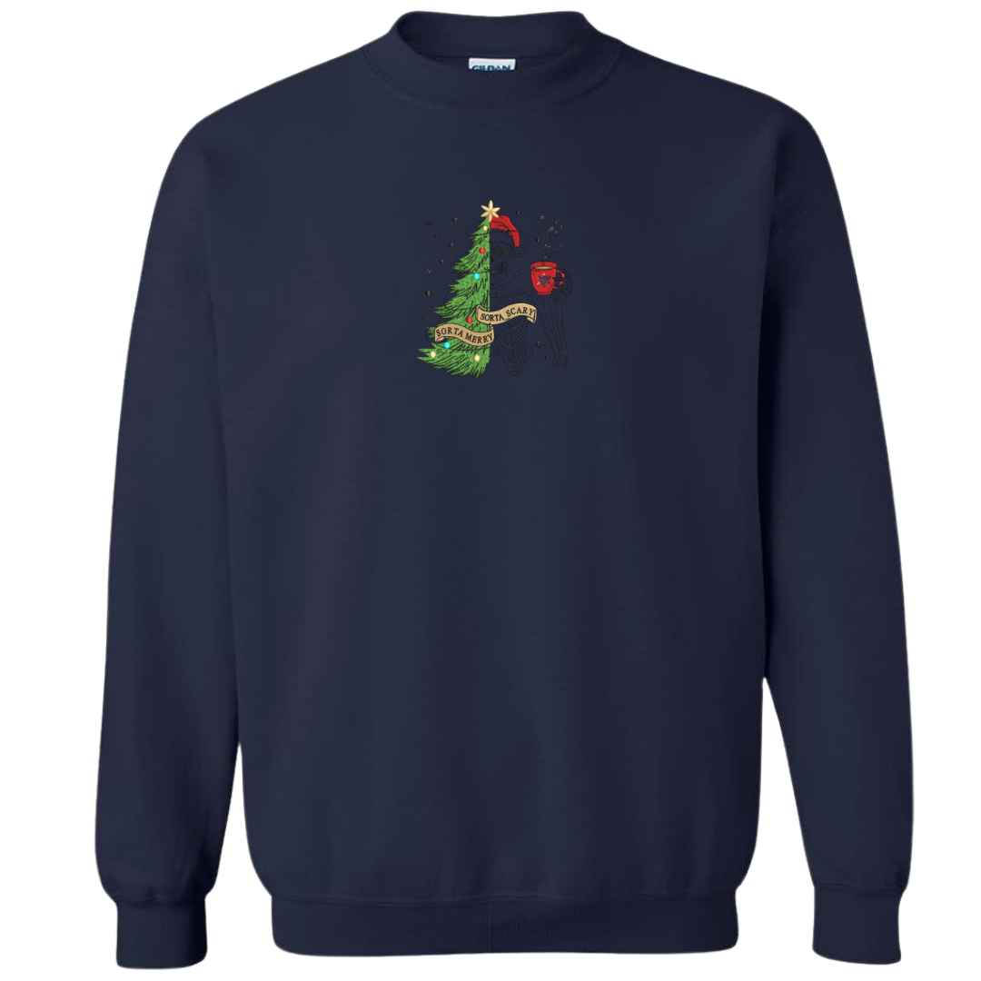 Sorta Merry Sorta Scary Crewneck