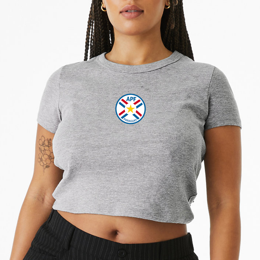Paraguay Soccer Baby Tee