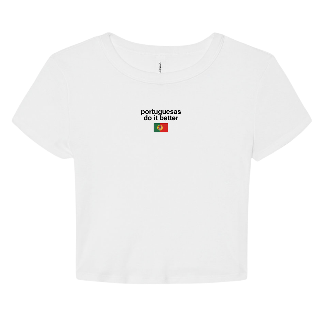 Portuguesas Do It Better Baby Tee