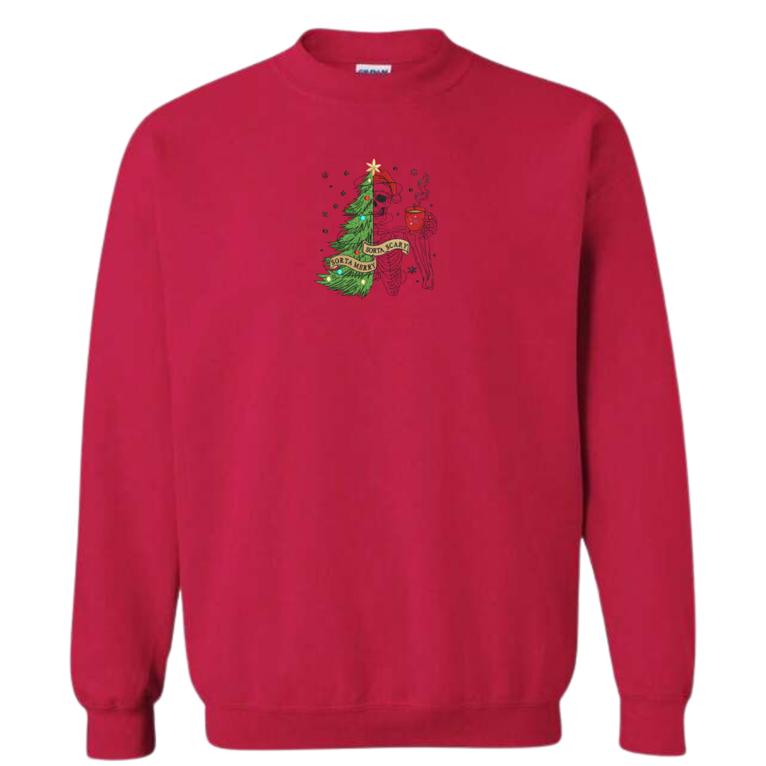 Sorta Merry Sorta Scary Crewneck