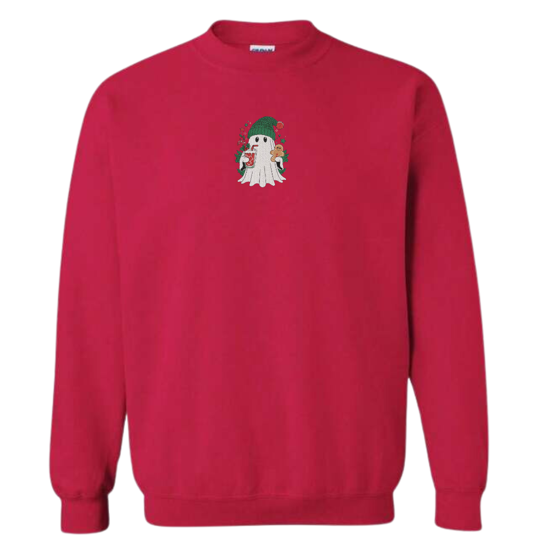 Festive Ghost Crewneck