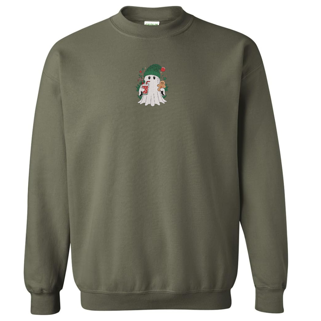 Festive Ghost Crewneck