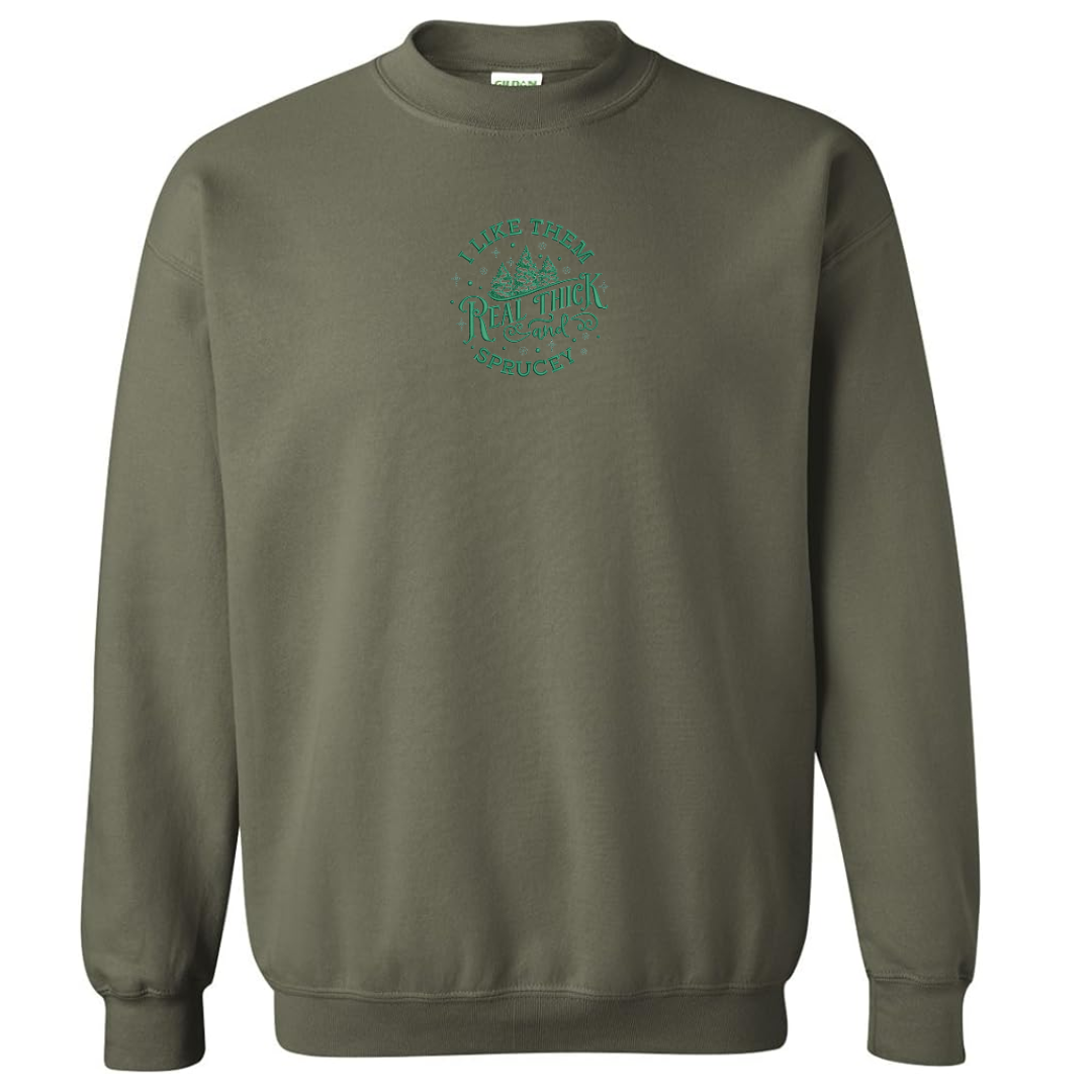 Thick and Sprucey Crewneck