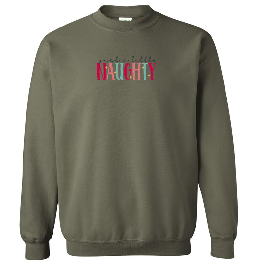 Just A Little Naughty Crewneck