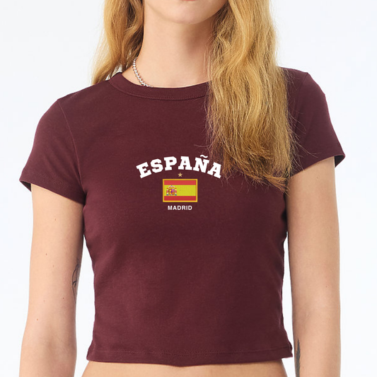 Madrid, Spain Baby Tee