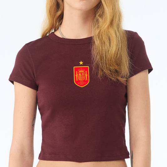 Spain Soccer Baby Tee