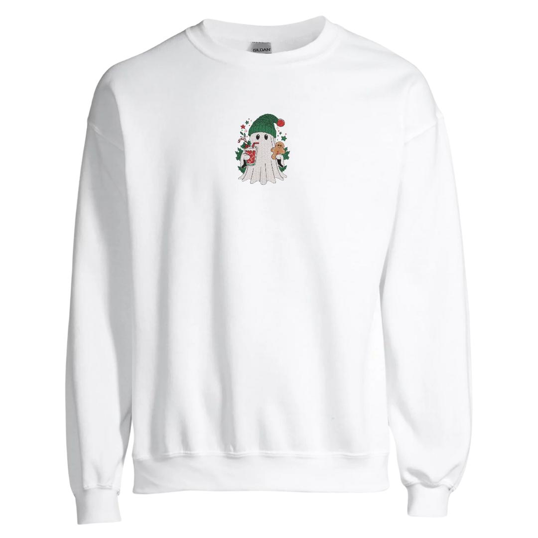 Festive Ghost Crewneck