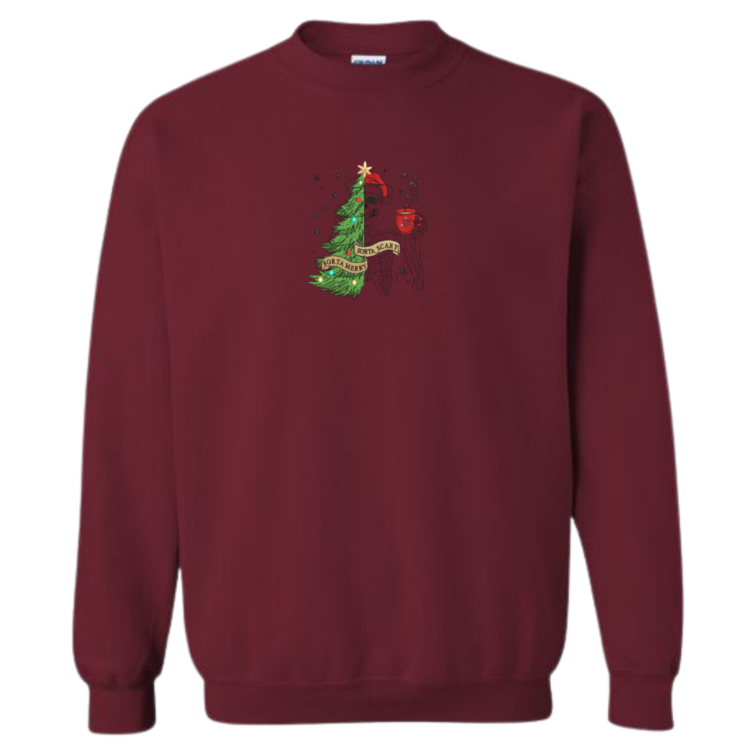 Sorta Merry Sorta Scary Crewneck